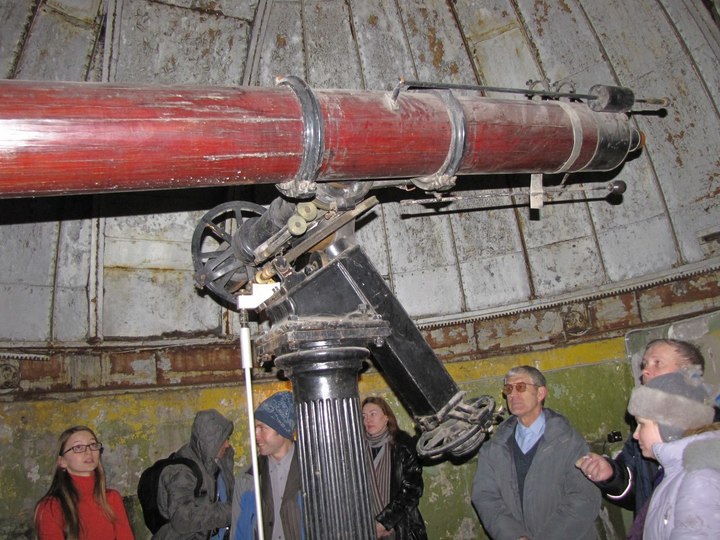 телескоп ДК ЗИЛ до реставрации